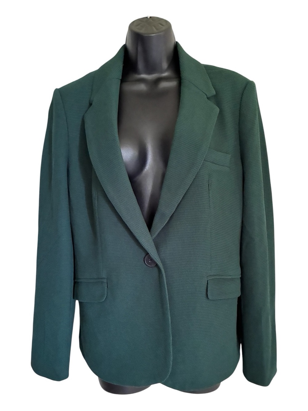 Philosophy Preppy Dark Academia Fall Classic Green Professional Blazer Sz 8